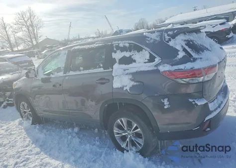 2015 Toyota Highlander Le из США, поврежденный, VIN 5TDZKRFH1FS112976